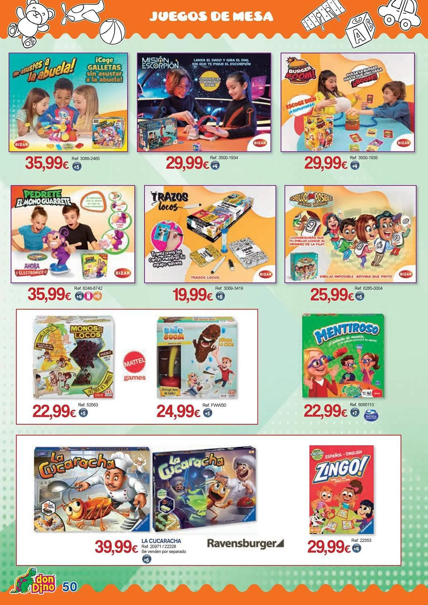 Catálogo de Folleto Juguetes Carrión 30 de octubre al 4 de diciembre 2023 - Página 50