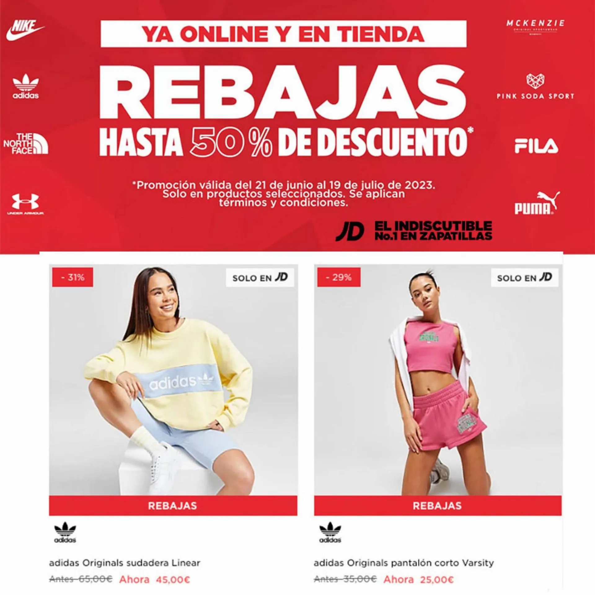 Catálogo de Folleto JD Sports 26 de junio al 19 de julio 2023 - Página 4