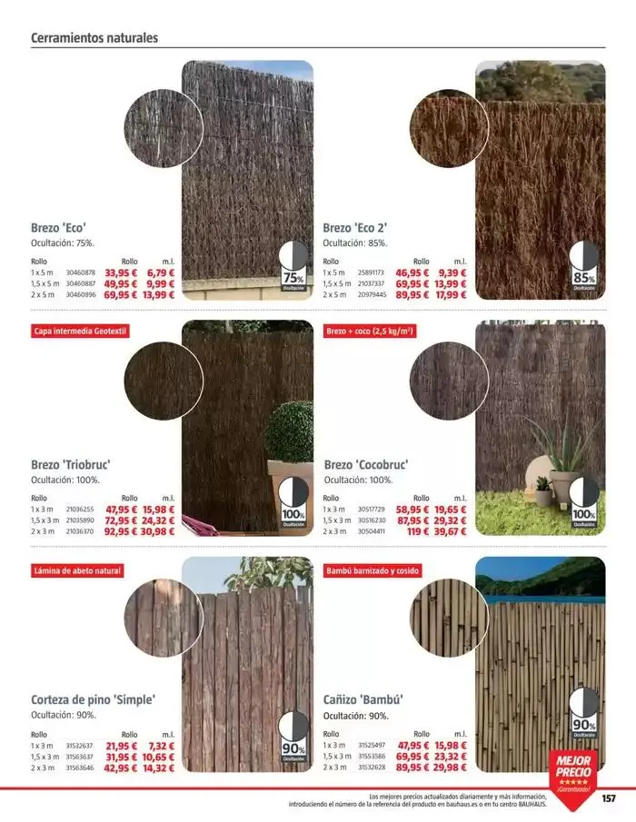 Catálogo de Bauhaus Verano 1 de junio al 31 de agosto 2025 - Página 157
