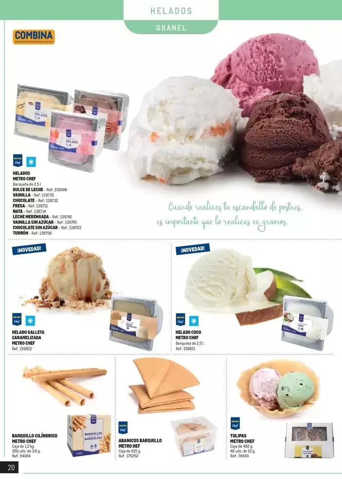 Catálogo de Especial Postres Canarias 4 de marzo al 31 de diciembre 2025 - Página 20