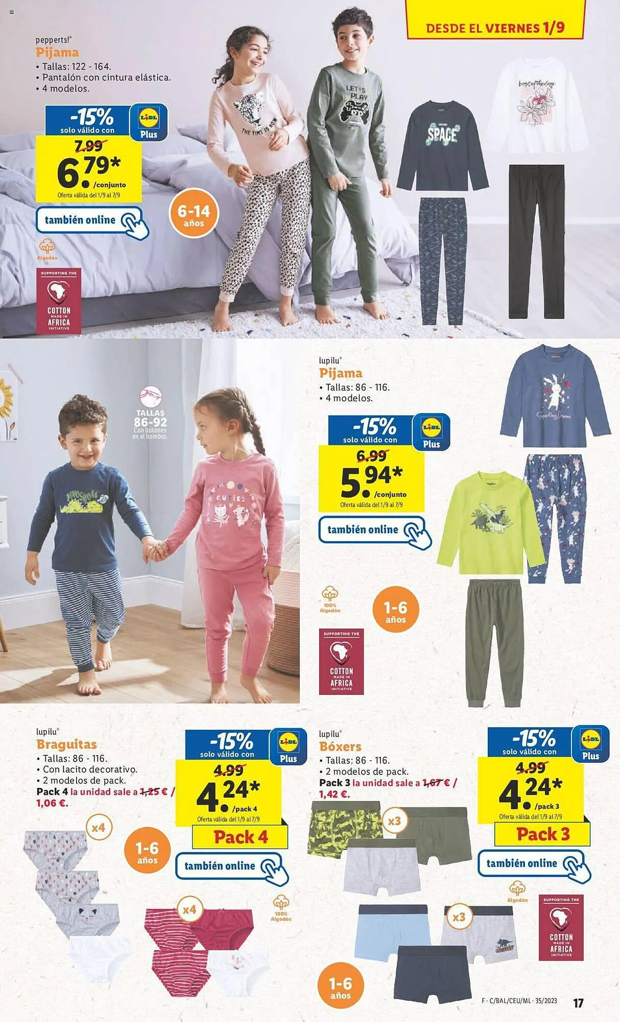 Catálogo de Folleto Lidl 28 de agosto al 3 de septiembre 2023 - Página 43