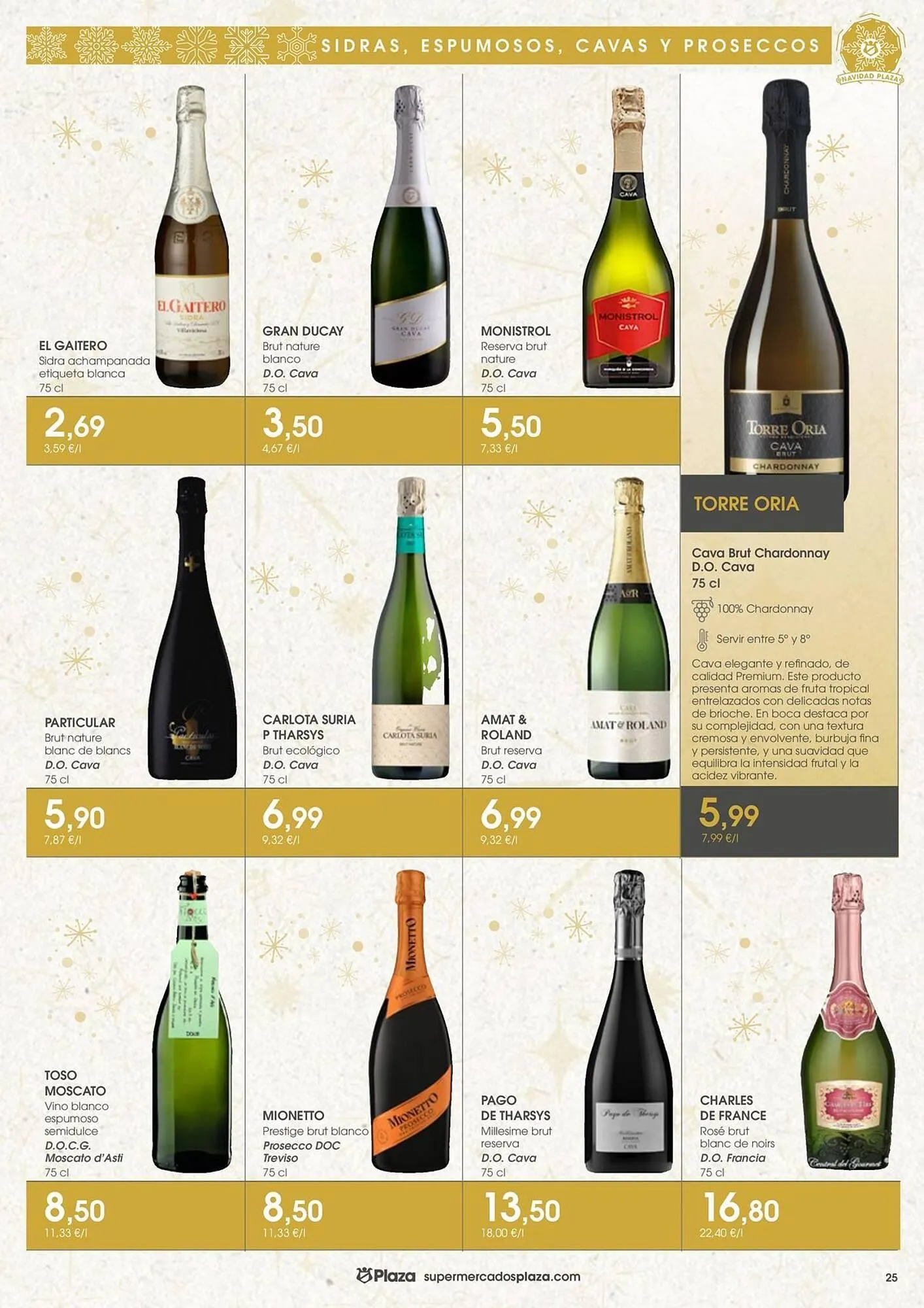 Catálogo de Folleto Supermercados Plaza 4 de diciembre al 17 de diciembre 2025 - Página 25