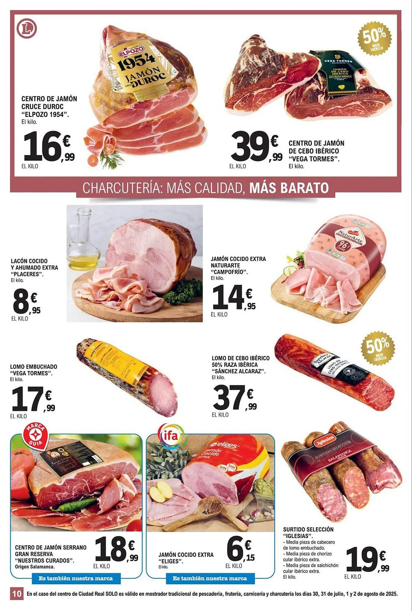 Catálogo de Folleto E.Leclerc 30 de julio al 10 de agosto 2025 - Página 10