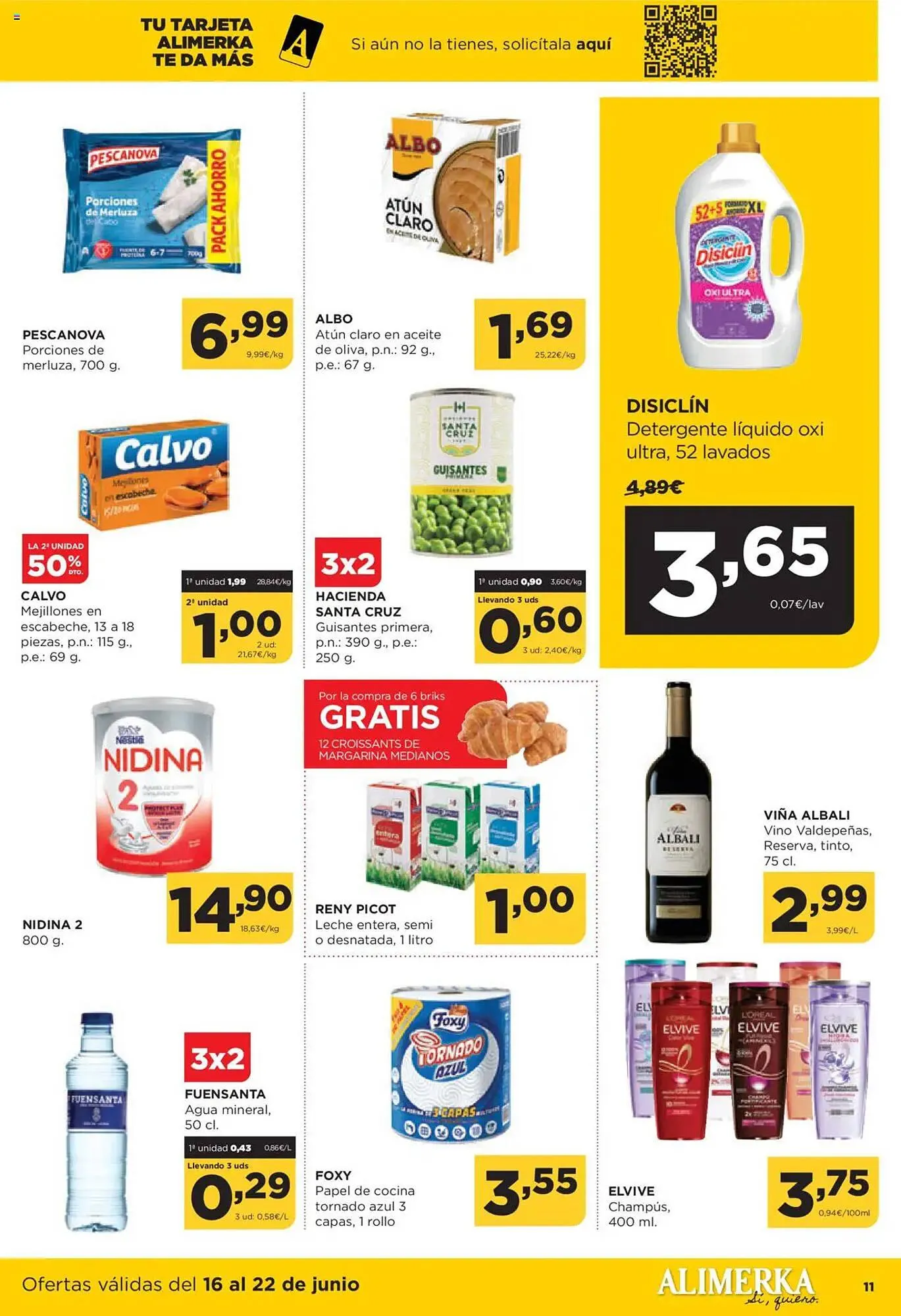 Catálogo de Folleto Alimerka 16 de junio al 22 de junio 2025 - Página 11
