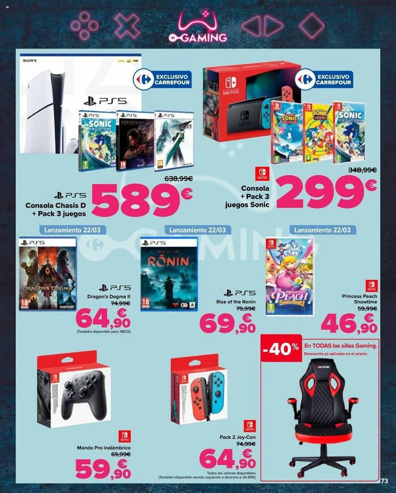 Catálogo de Folleto Carrefour 12 de marzo al 25 de marzo 2024 - Página 73