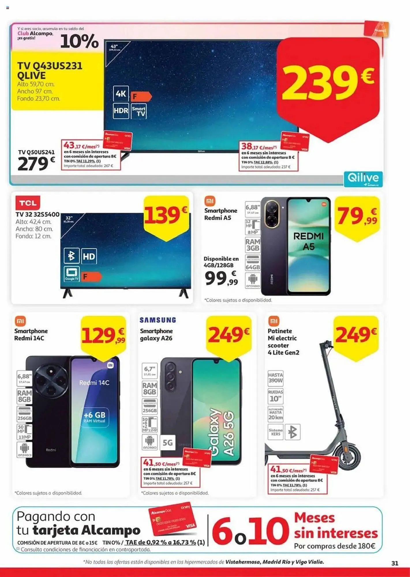 Catálogo de Folleto Alcampo 15 de julio al 29 de julio 2025 - Página 31