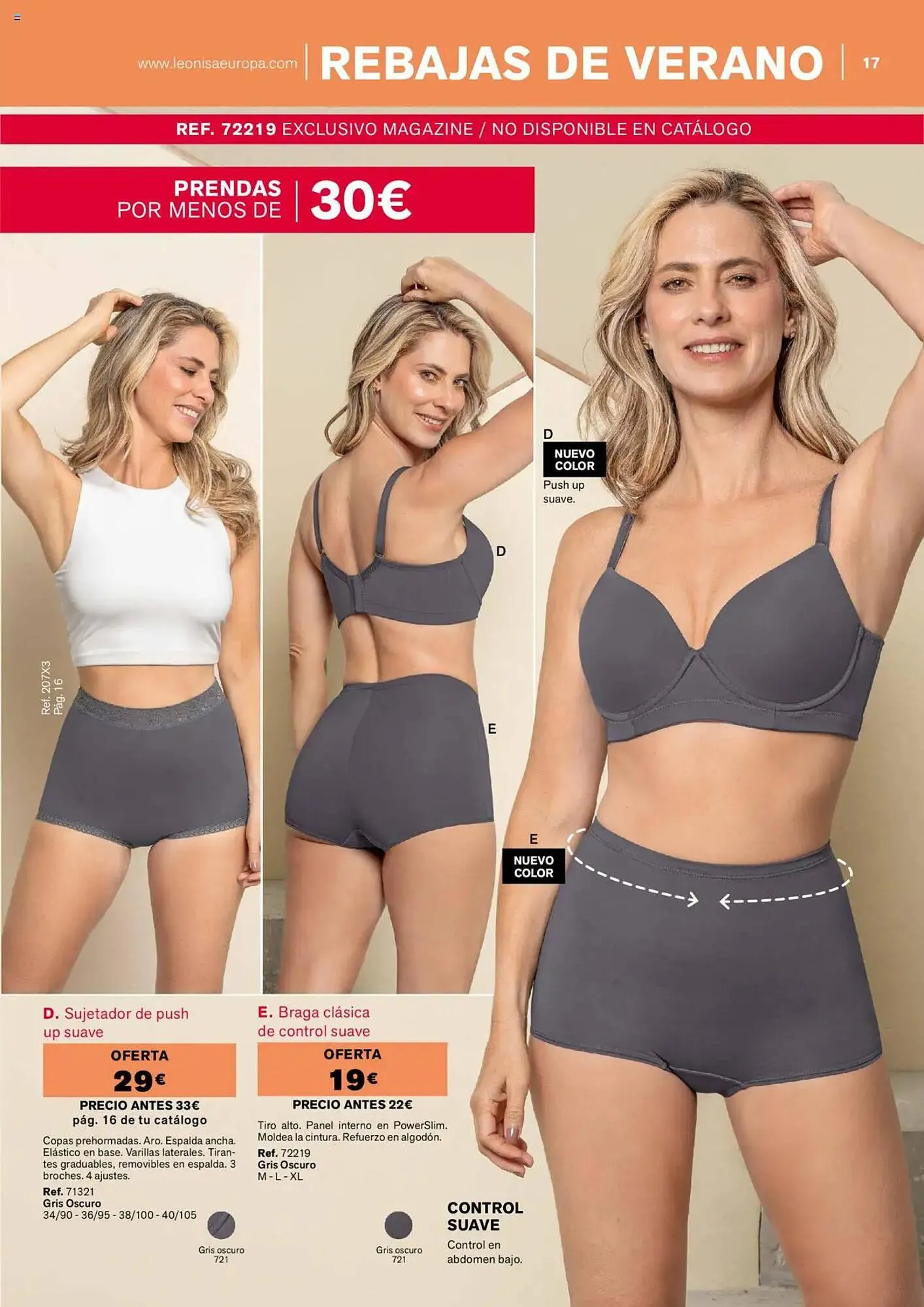 Catálogo de Folleto Leonisa 1 de agosto al 31 de agosto 2025 - Página 17
