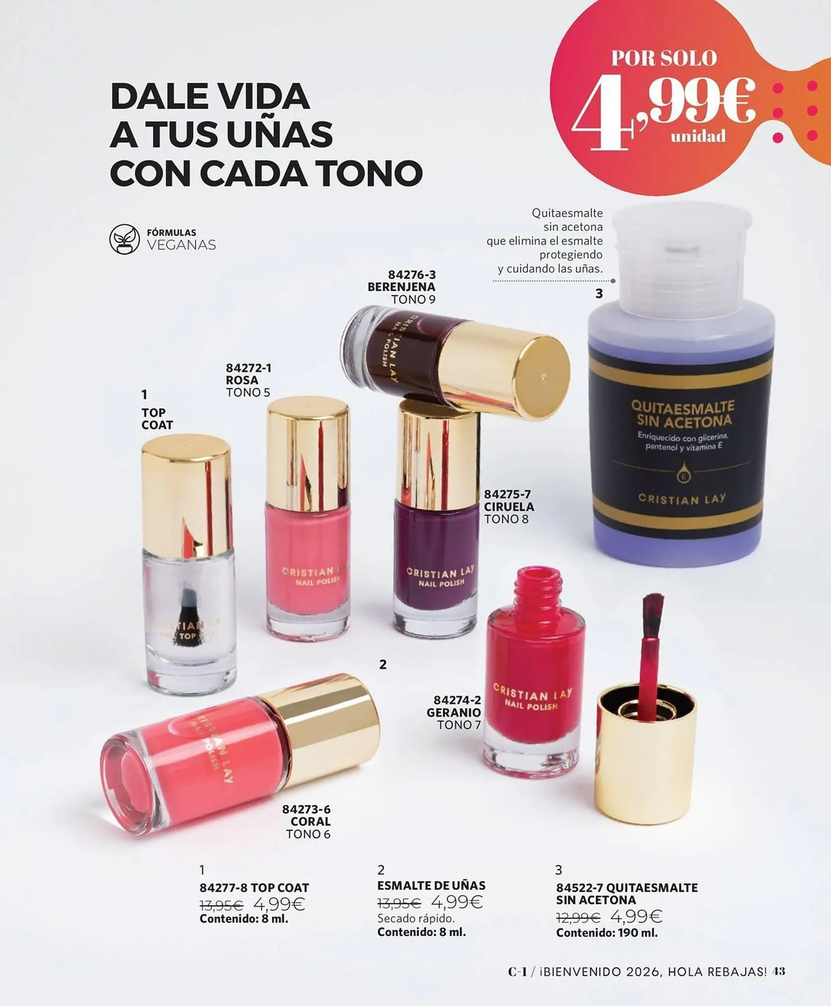 Catálogo de Catálogo Cristian Lay 29 de diciembre al 18 de enero 2026 - Página 43