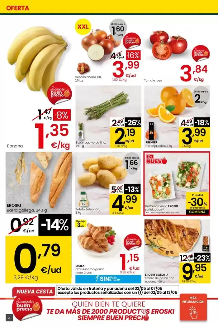 Catálogo de SUMA AHORRO EROSKI CITY 2 de mayo al 13 de mayo 2025 - Página 4