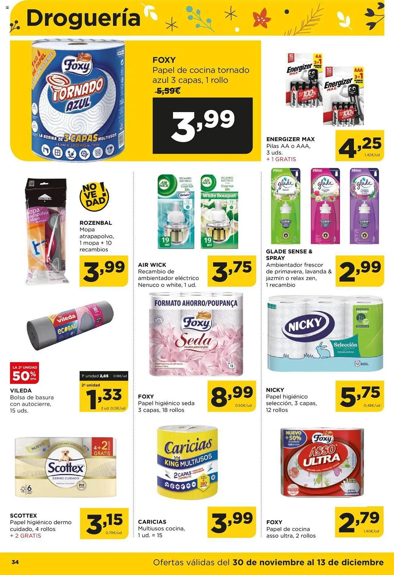 Catálogo de Folleto Alimerka 30 de noviembre al 13 de diciembre 2023 - Página 34