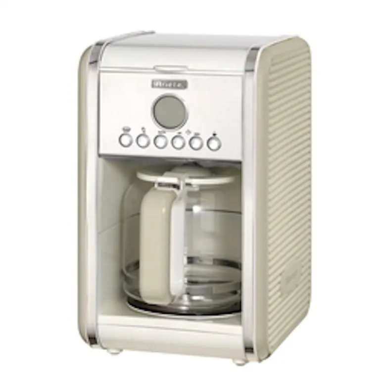 cafetera goteo vintage 12 tazas beige 1342/03