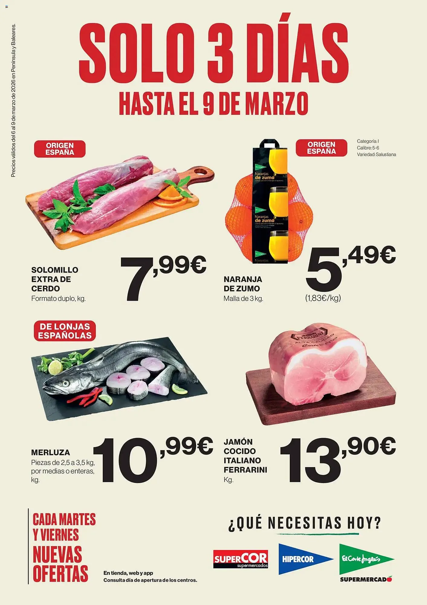 Catálogo de Catálogo El Corte Inglés 6 de marzo al 9 de marzo 2026 - Página 1