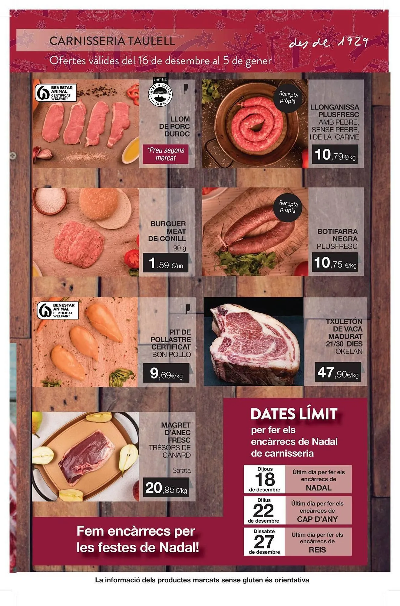 Catálogo de Folleto Plusfresc 16 de diciembre al 29 de diciembre 2025 - Página 9