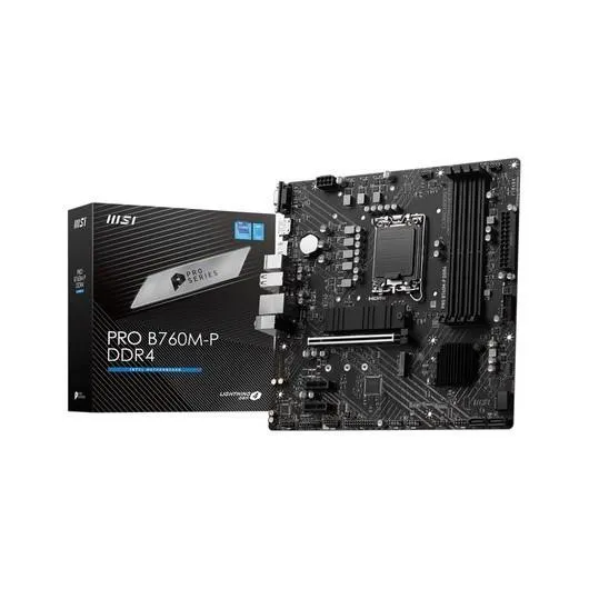 PLACA BASE 1700 MSI PRO B760M-P DDR4 mATX