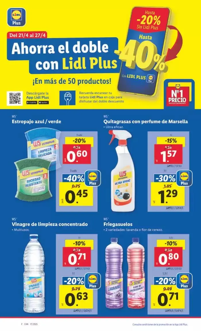 Catálogo de № 1 PRECIO - Ofertas válidas del 21/04 al 27/04 21 de abril al 27 de abril 2025 - Página 10