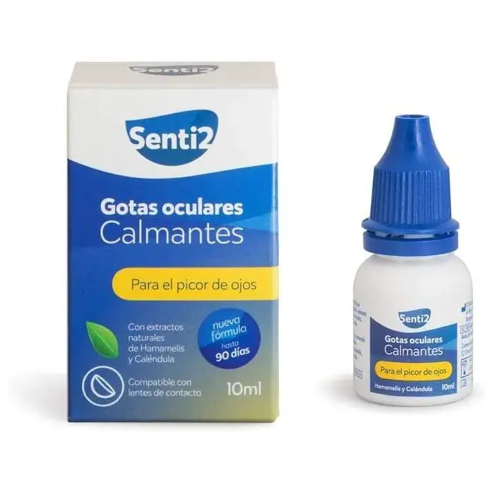 Gotas Oculares Calmantes Hammamelis y Caléndula