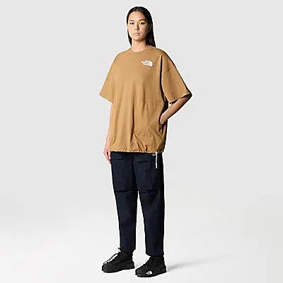 Camiseta con bolsillos para mujer