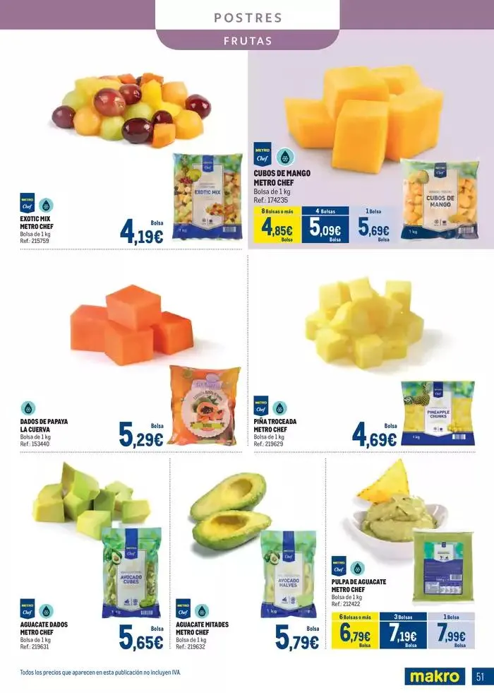 Catálogo de Especial Congelados Centro 5 de mayo al 1 de junio 2025 - Página 51