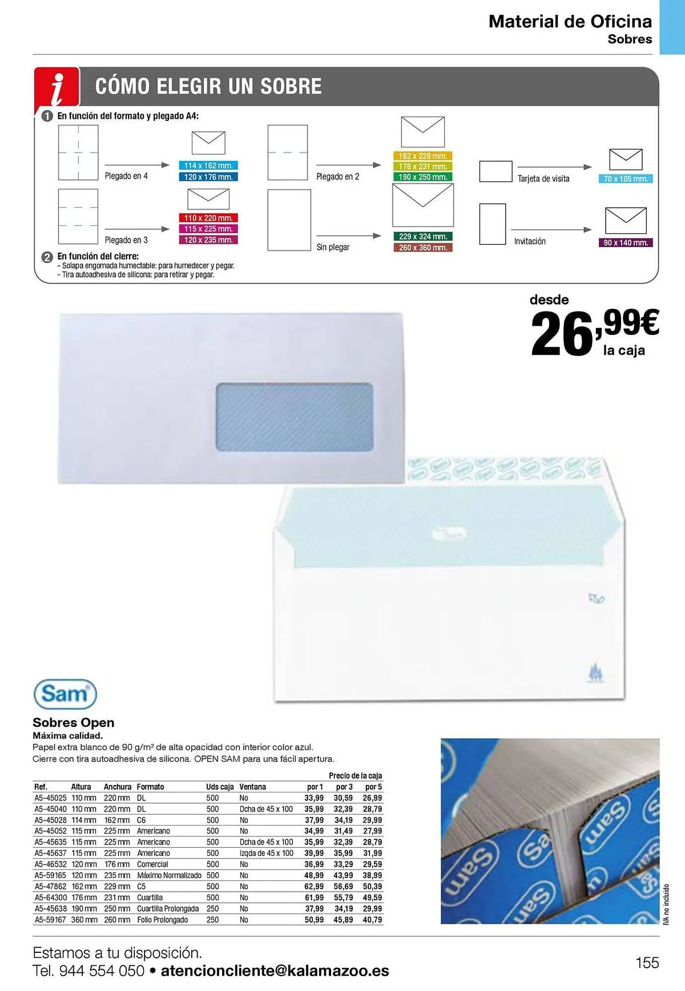 Catálogo de Folleto Staples Kalamazoo 19 de enero al 31 de diciembre 2026 - Página 155