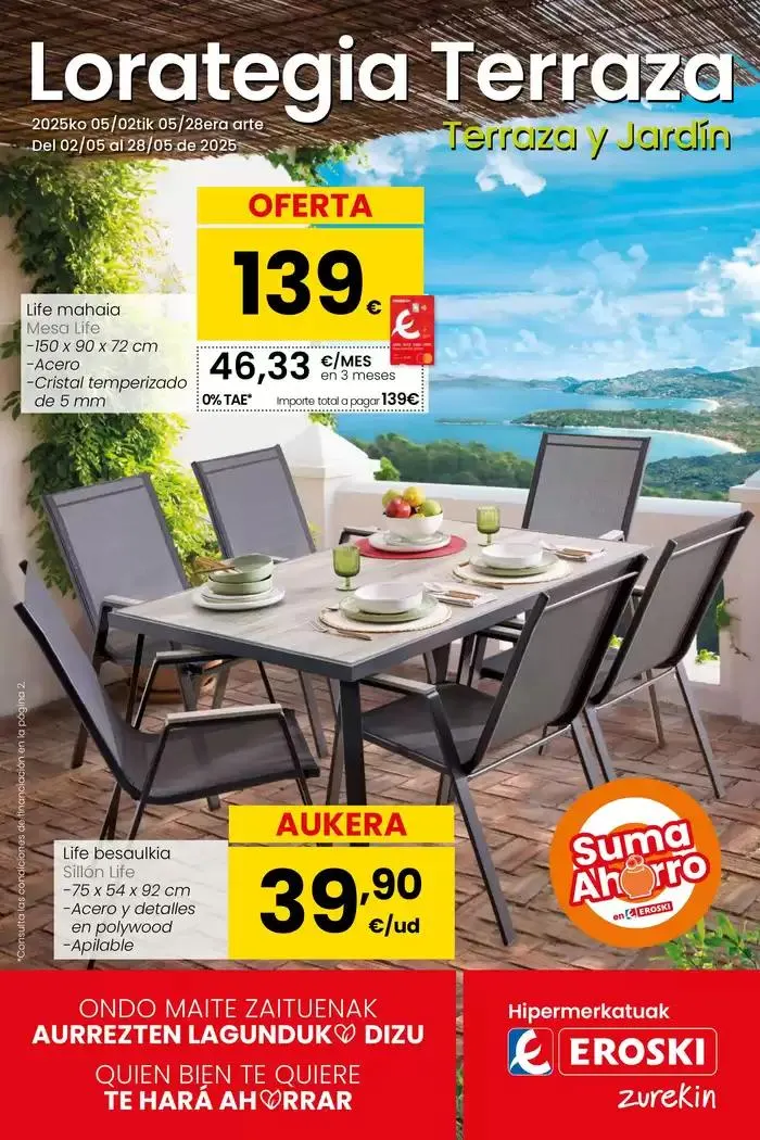 Catálogo de Lorategia Terraza 2 de mayo al 28 de mayo 2025 - Página 1