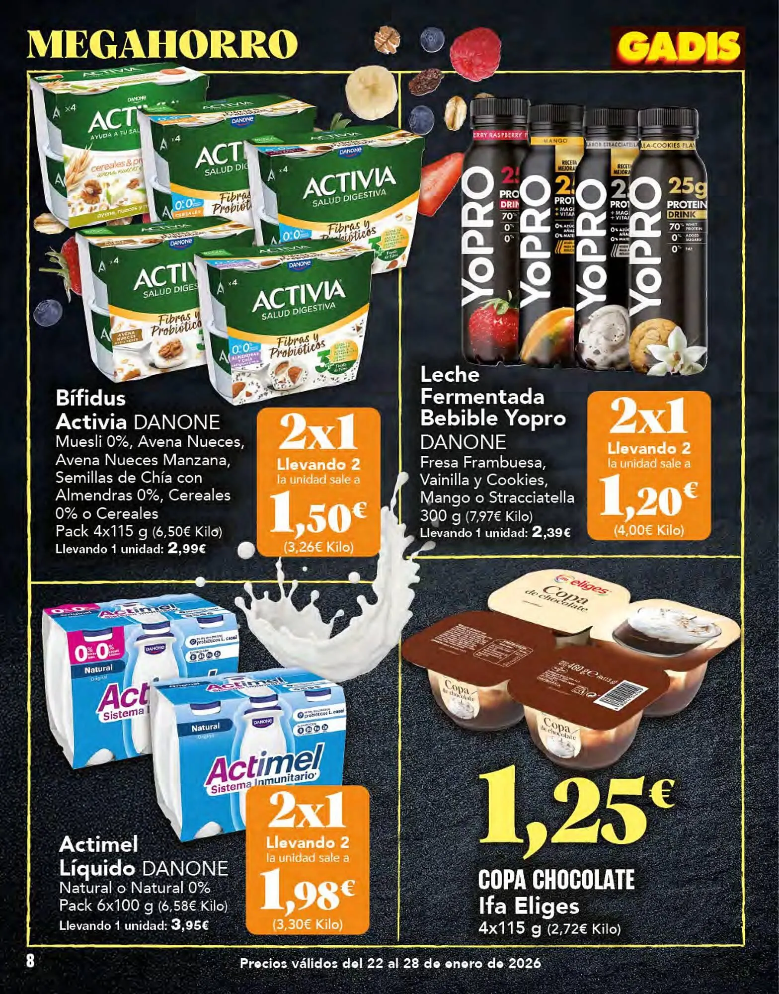 Catálogo de Folleto Gadis 22 de enero al 28 de enero 2026 - Página 8