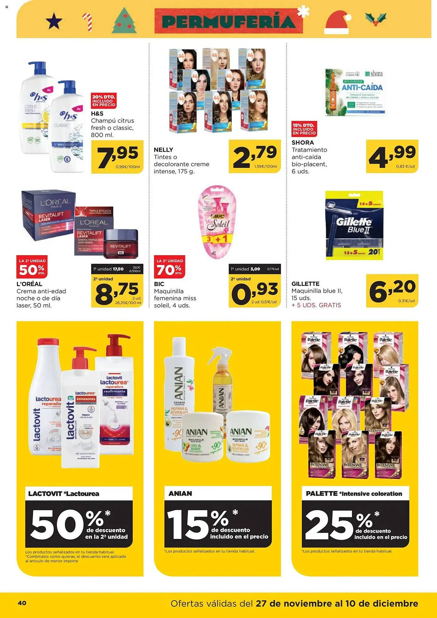 Catálogo de Folleto Alimerka 27 de noviembre al 10 de diciembre 2025 - Página 40