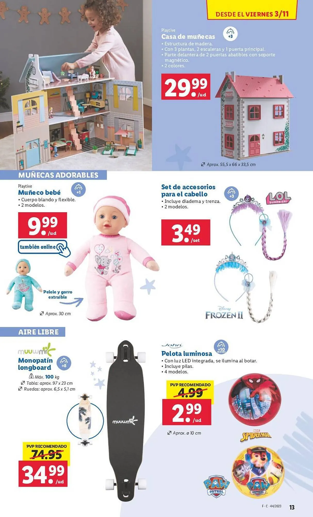 Catálogo de Folleto Lidl 30 de octubre al 5 de noviembre 2023 - Página 13