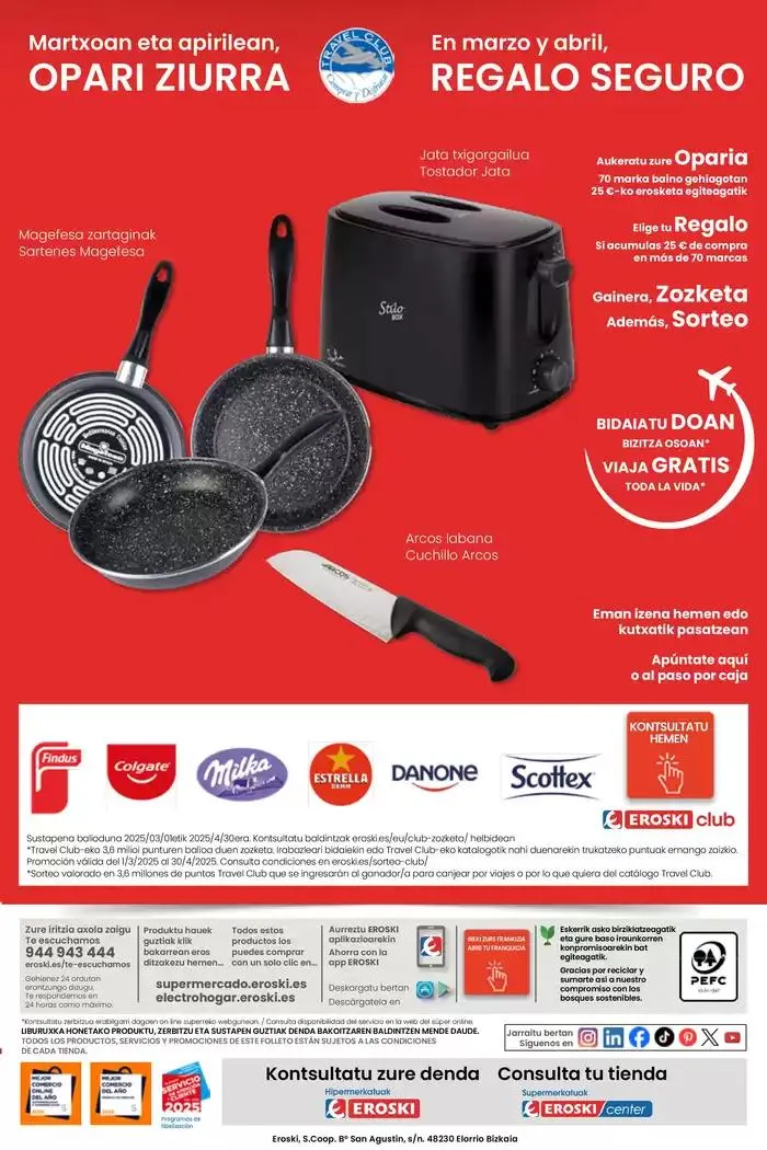 Catálogo de Prezio merkeagoa HIPERMERKATUAK EROSKI 27 de marzo al 8 de abril 2025 - Página 35