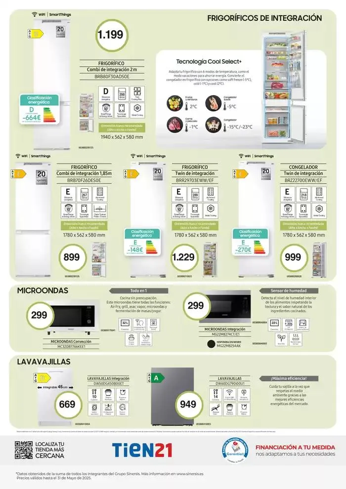 Catálogo de Cocina con toda la tecnología e innovación de Samsung 26 de marzo al 31 de mayo 2025 - Página 4