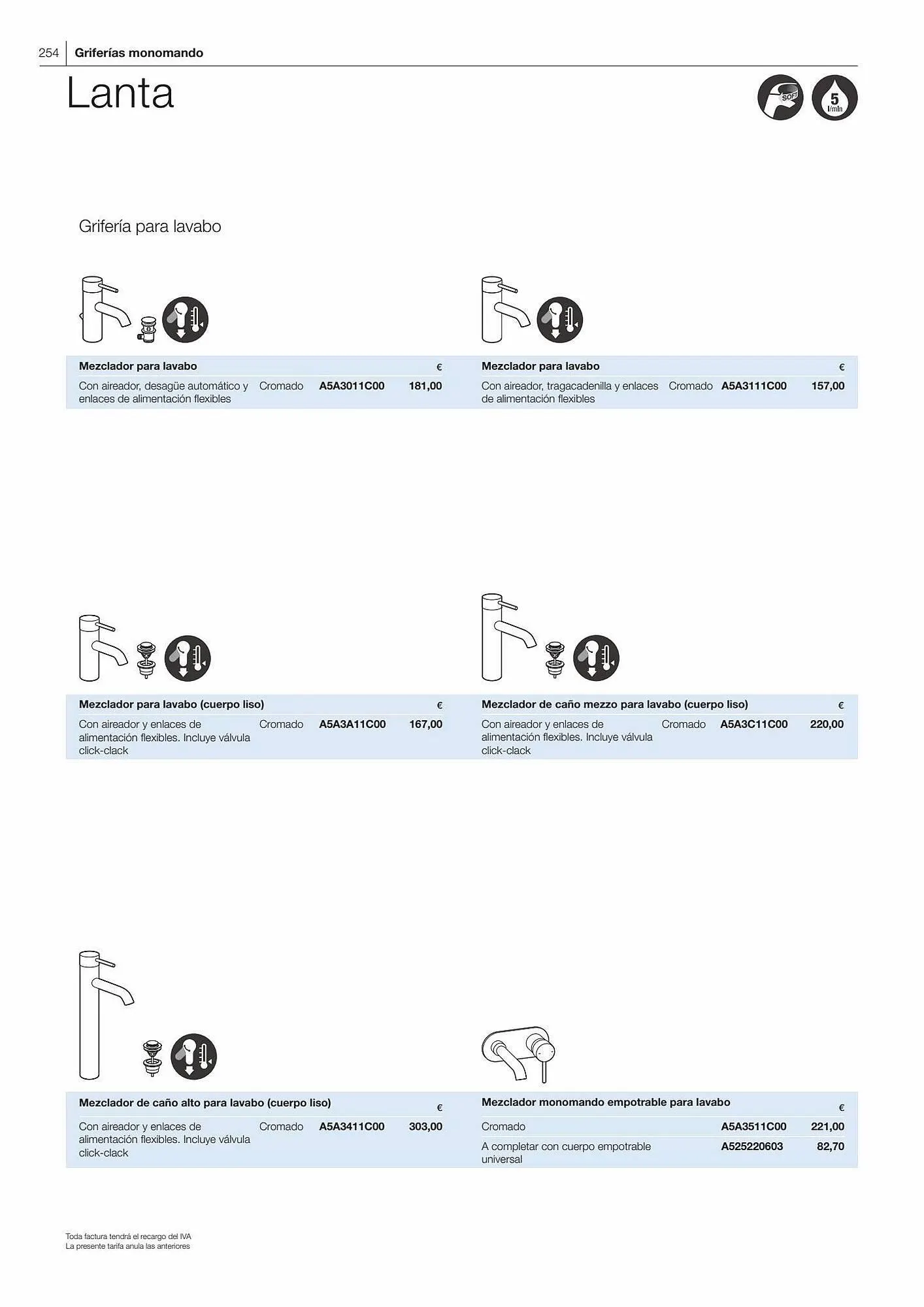 Catálogo de Folleto Manau 26 de enero al 31 de diciembre 2023 - Página 256