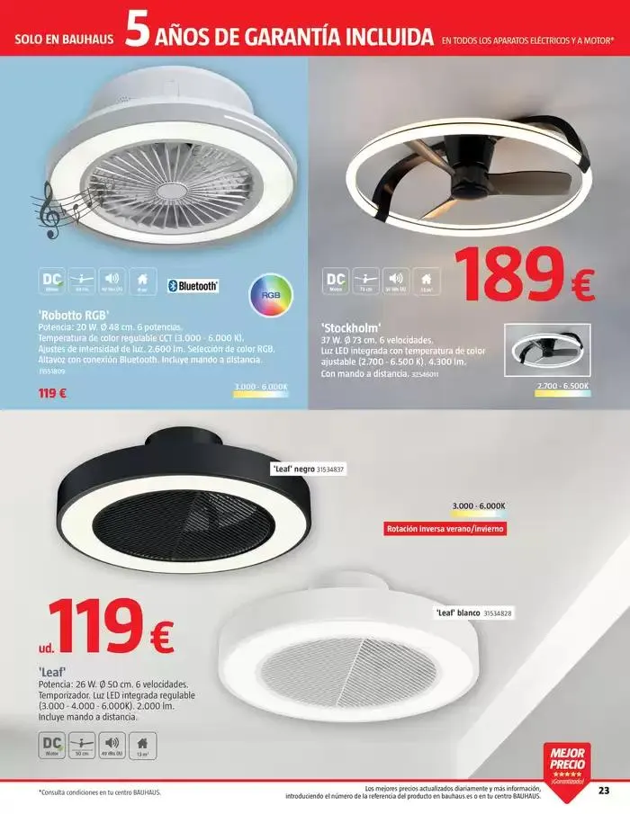 Catálogo de Clima. Soluciones de climatización  9 de abril al 9 de mayo 2025 - Página 23