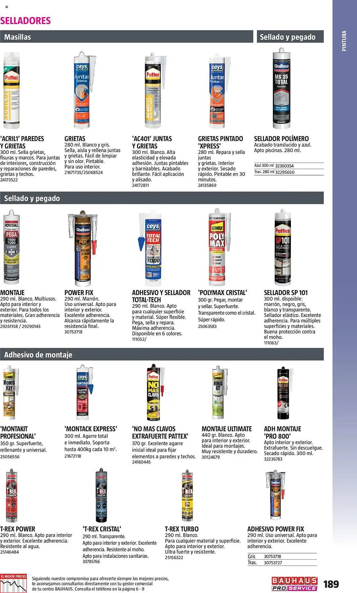 Catálogo de Folleto Bauhaus 24 de febrero al 31 de diciembre 2025 - Página 189