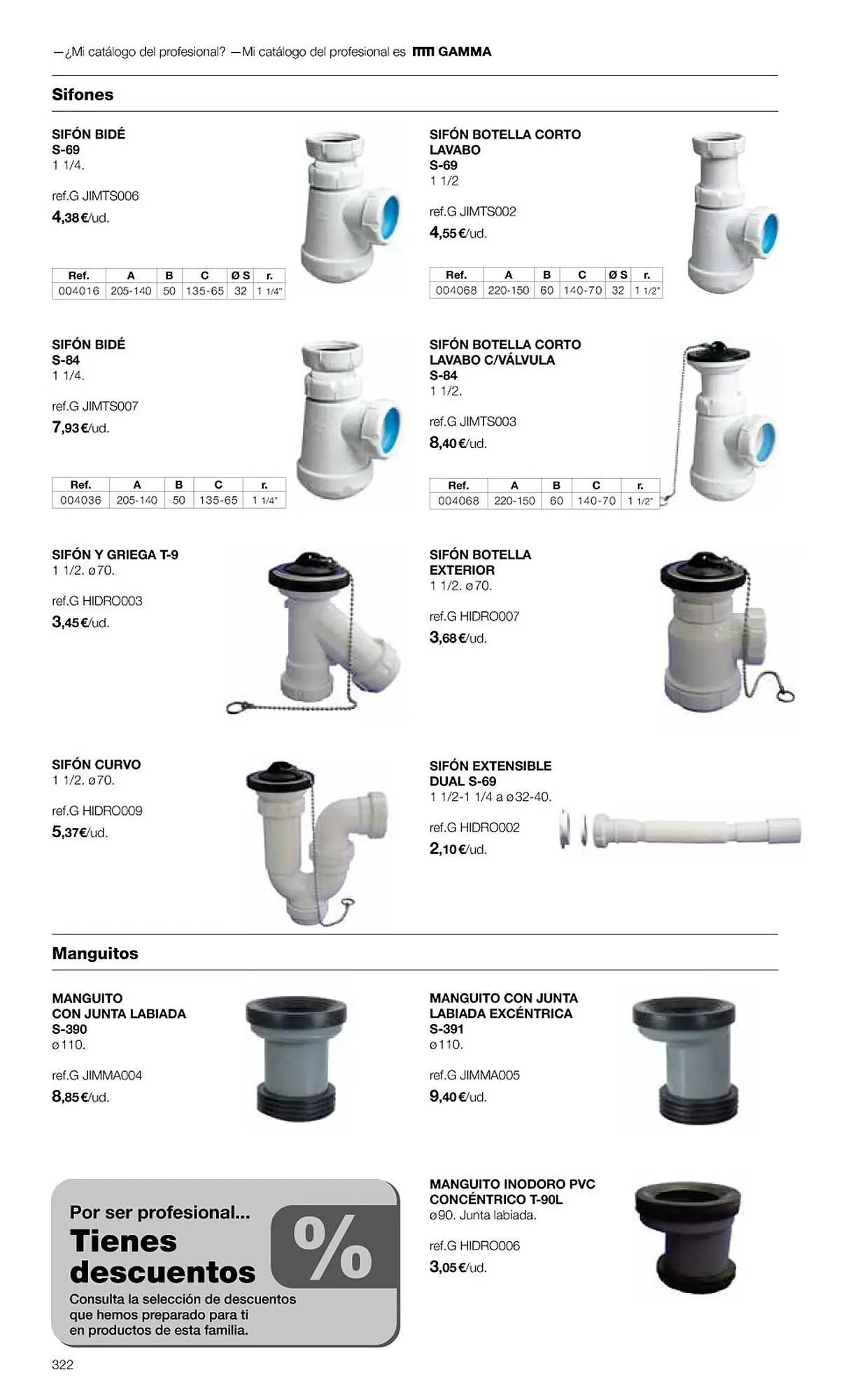Catálogo de Folleto Grup Gamma 1 de febrero al 31 de diciembre 2023 - Página 324