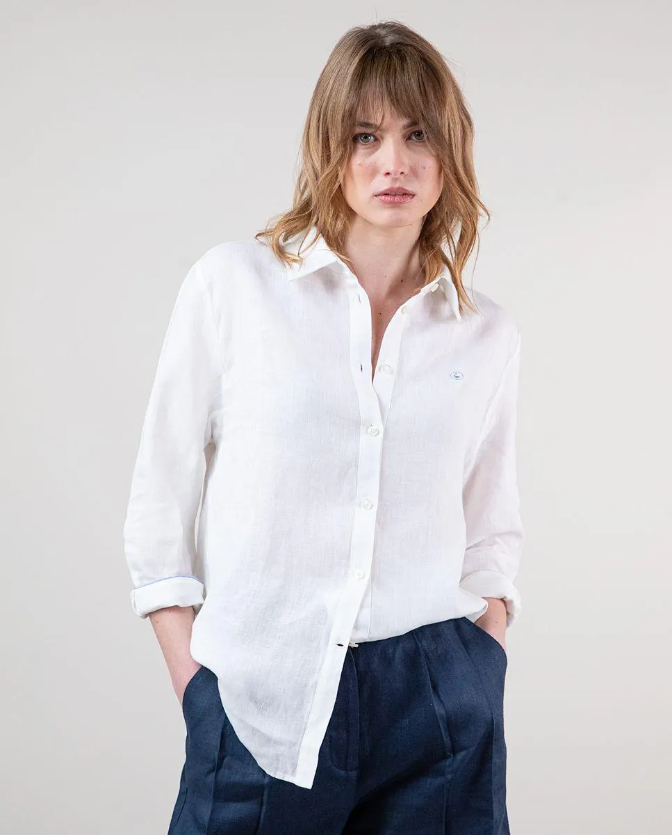 Camisa Lino Blanca