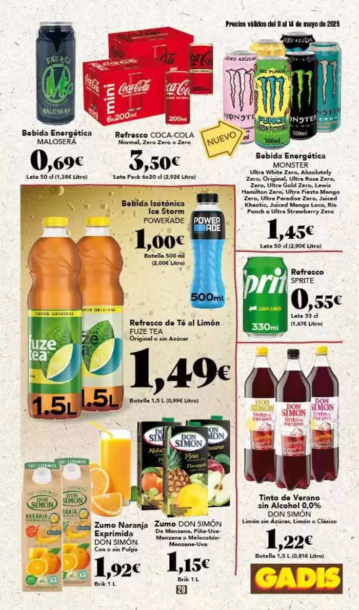 Catálogo de Catálogo Gadis 8 de mayo al 14 de mayo 2025 - Página 29