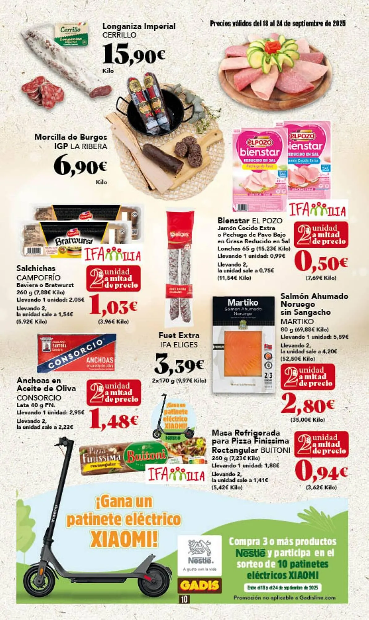 Catálogo de Folleto Gadis 18 de septiembre al 24 de septiembre 2025 - Página 10