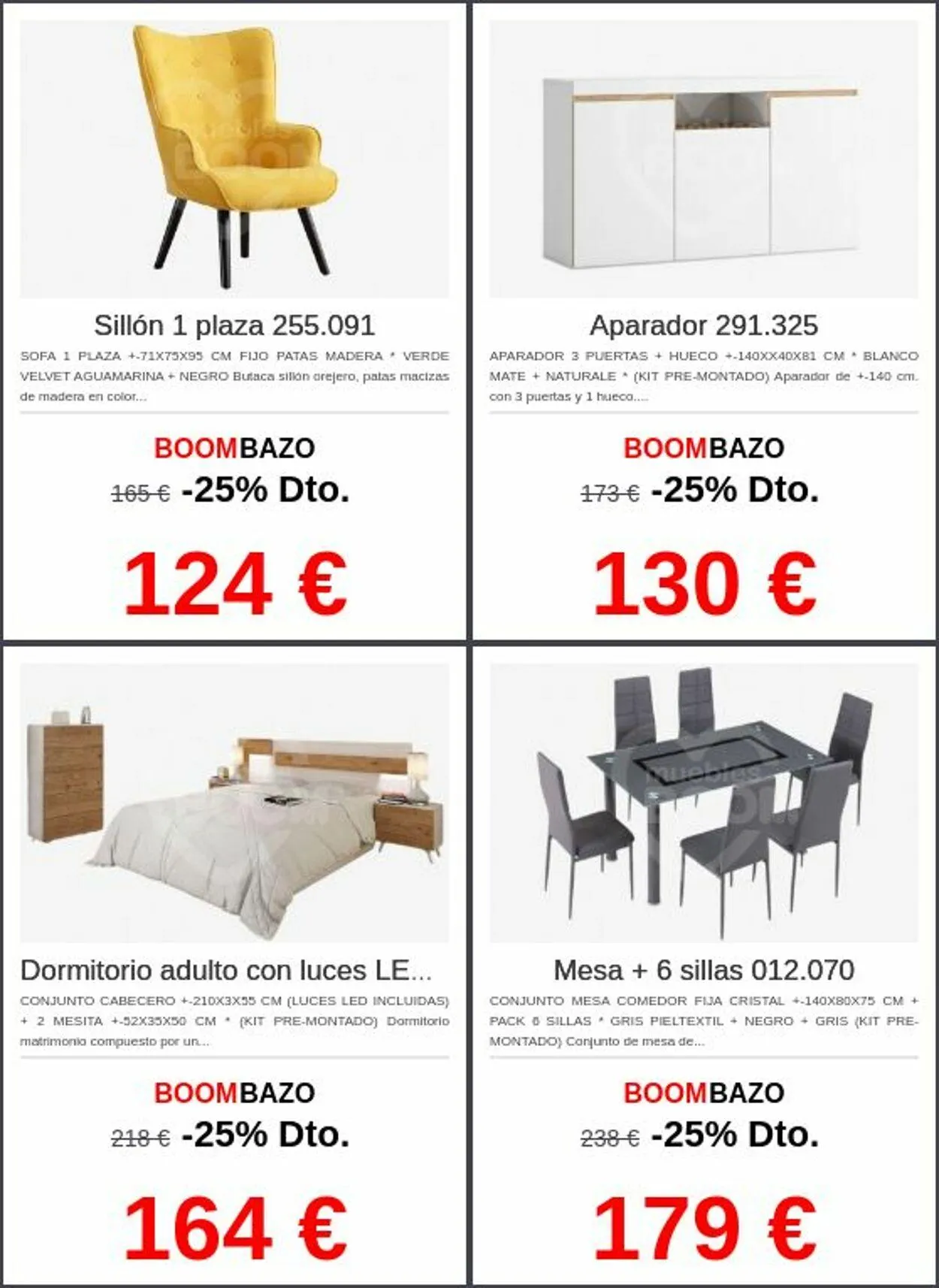 Catálogo de Muebles BOOM Oferta actual 23 de junio al 2 de julio 2025 - Página 4