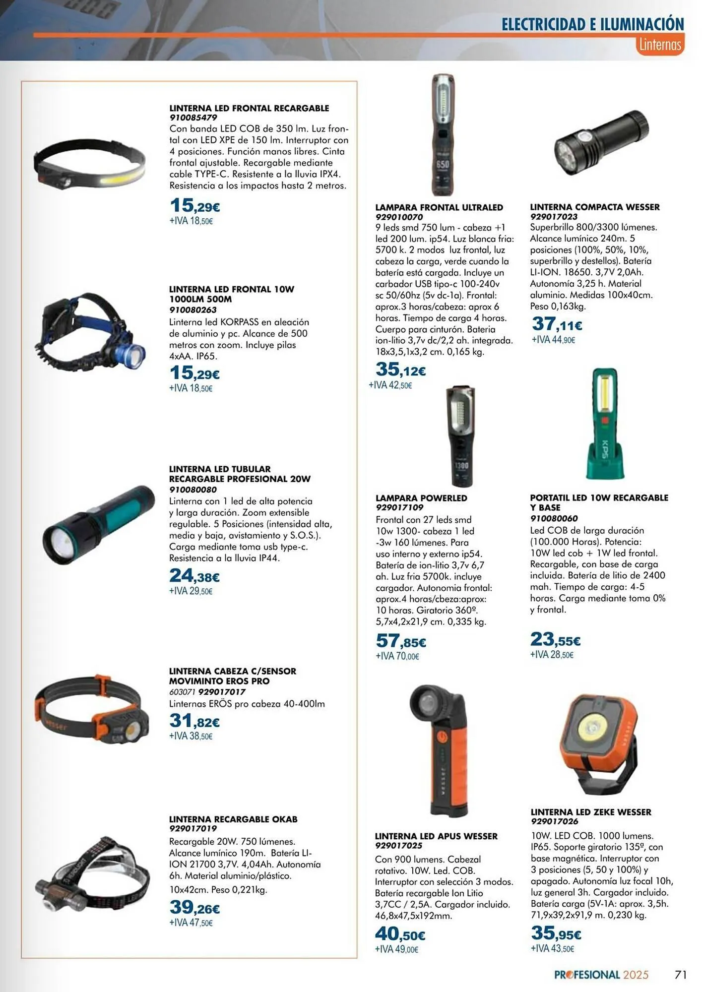 Catálogo de Folleto Coinfer 10 de julio al 31 de diciembre 2025 - Página 71