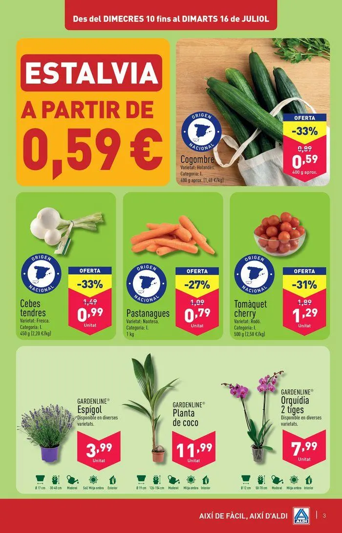 Catálogo de ¡Así de fácil, así de Aldi! 10 de julio al 16 de julio 2024 - Página 3