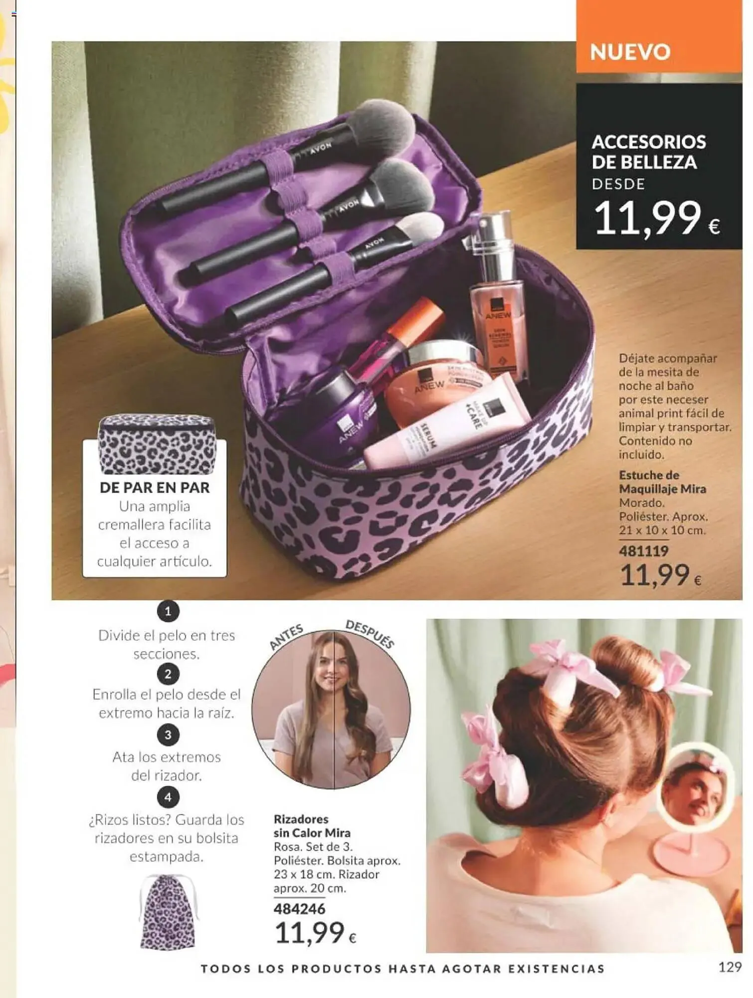 Catálogo de Folleto AVON 1 de agosto al 31 de agosto 2025 - Página 129