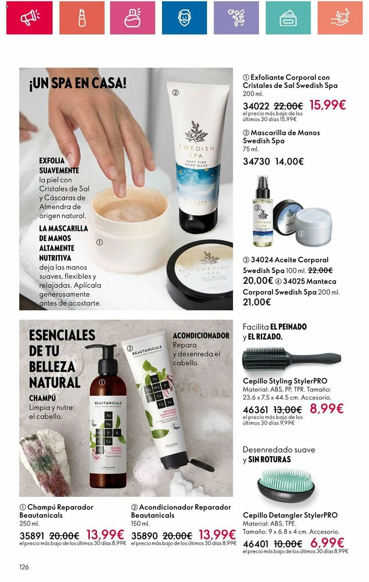 Catálogo de Folleto Oriflame 7 de mayo al 27 de mayo 2024 - Página 126