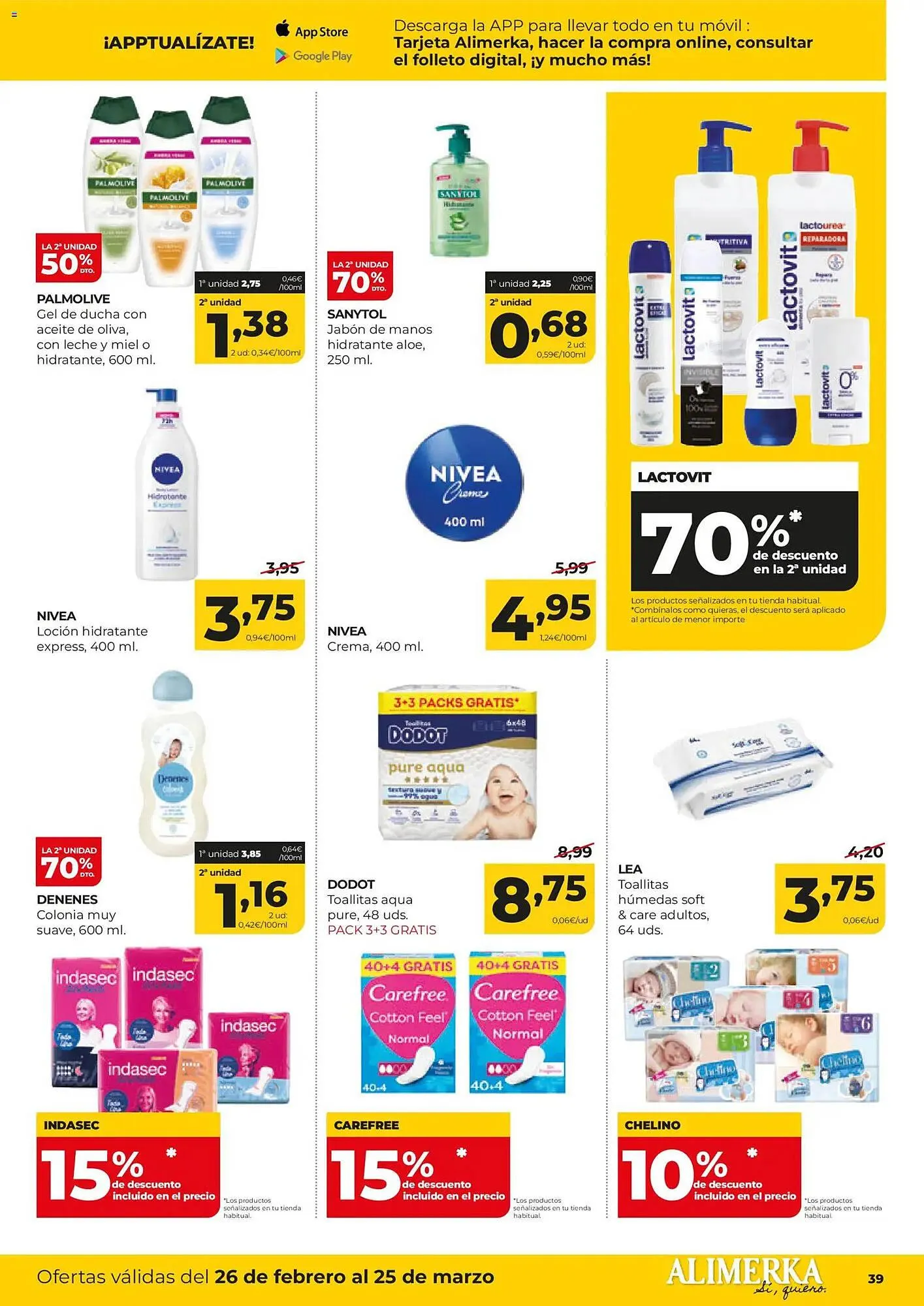 Catálogo de Folleto Alimerka 26 de febrero al 25 de marzo 2026 - Página 39