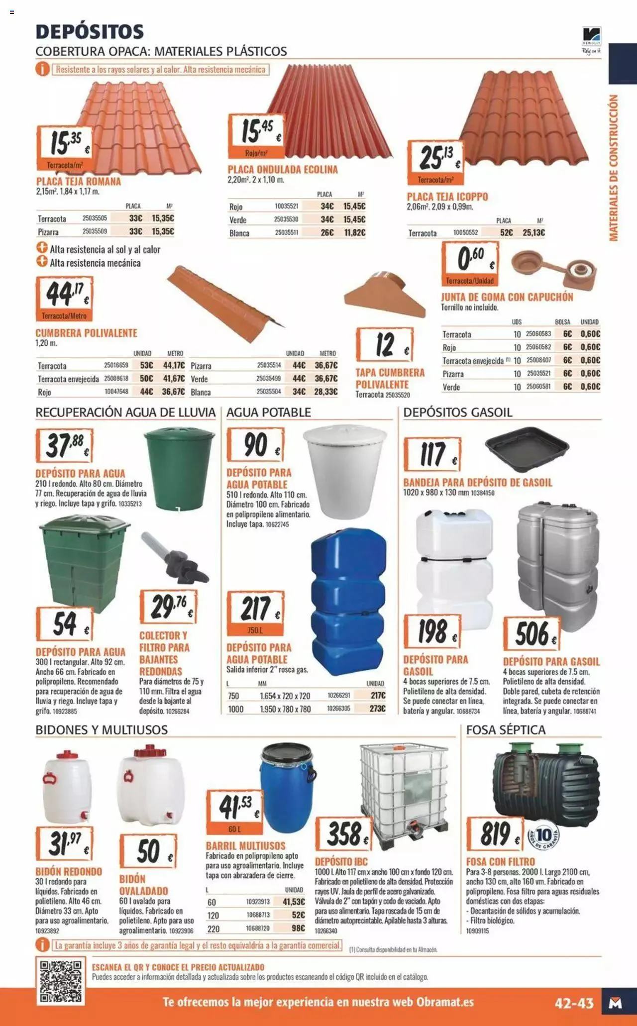 Catálogo de Obramat folleto 8 de marzo al 22 de abril 2024 - Página 43