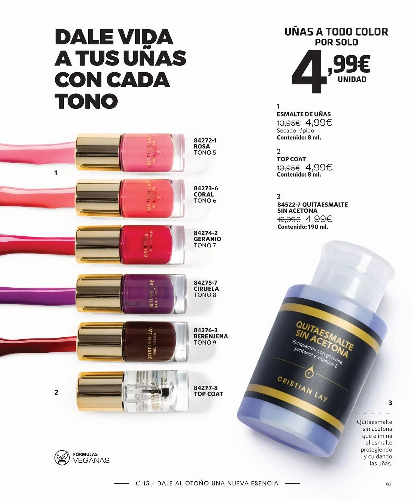 Catálogo de Catálogo Cristian Lay 24 de octubre al 9 de noviembre 2025 - Página 61