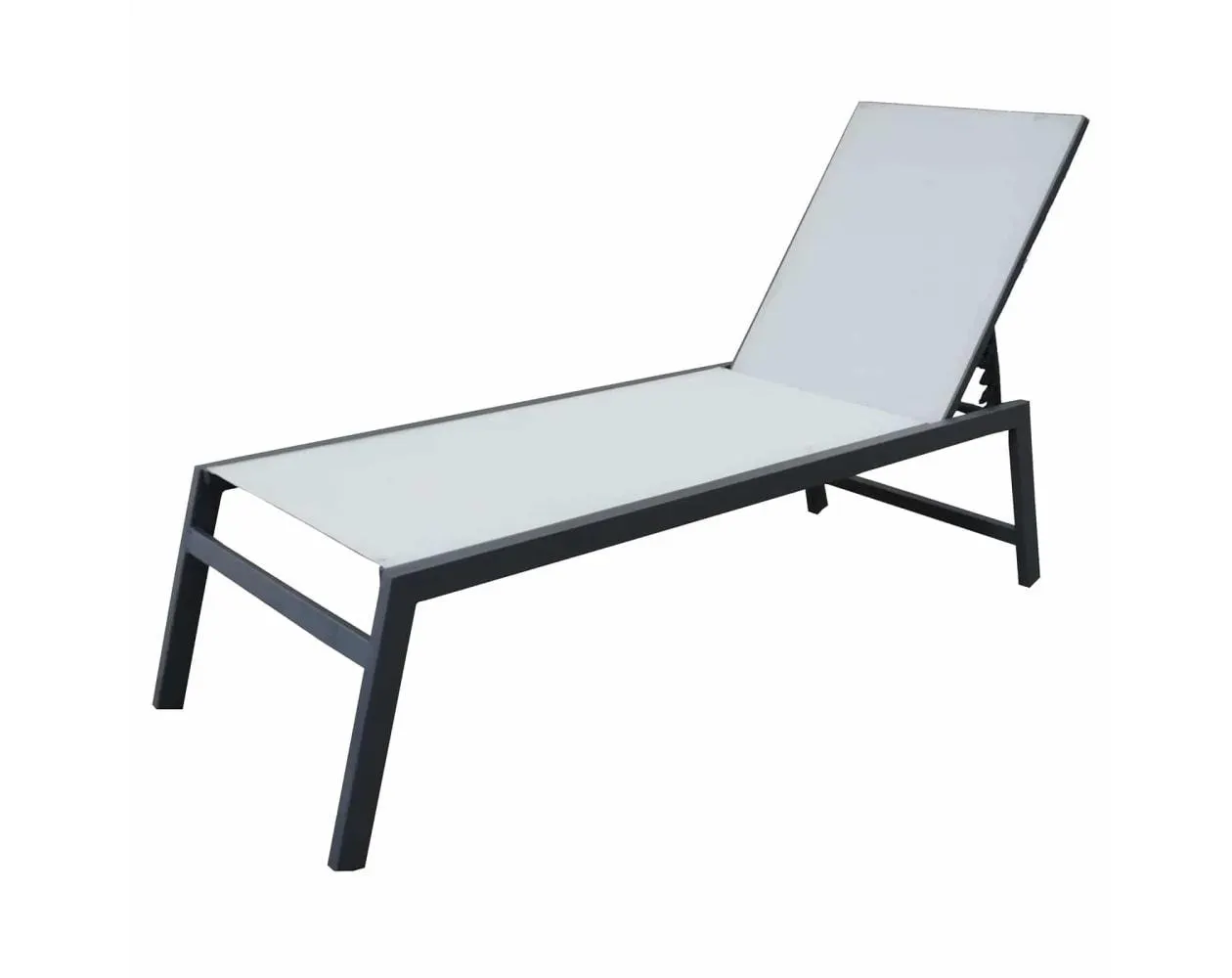 Tumbona alumnio chillvert pisa 203x64x43 cm