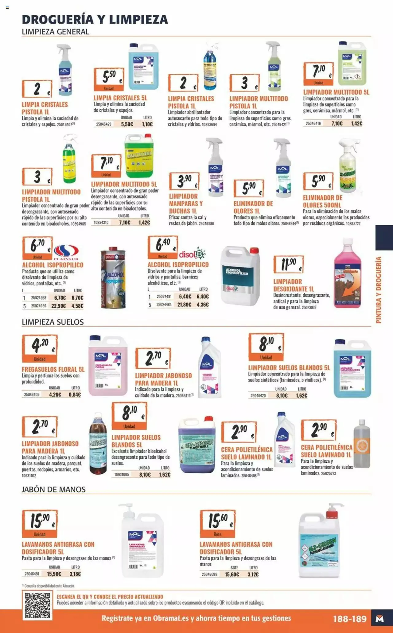 Catálogo de Obramat folleto 8 de marzo al 22 de abril 2024 - Página 189