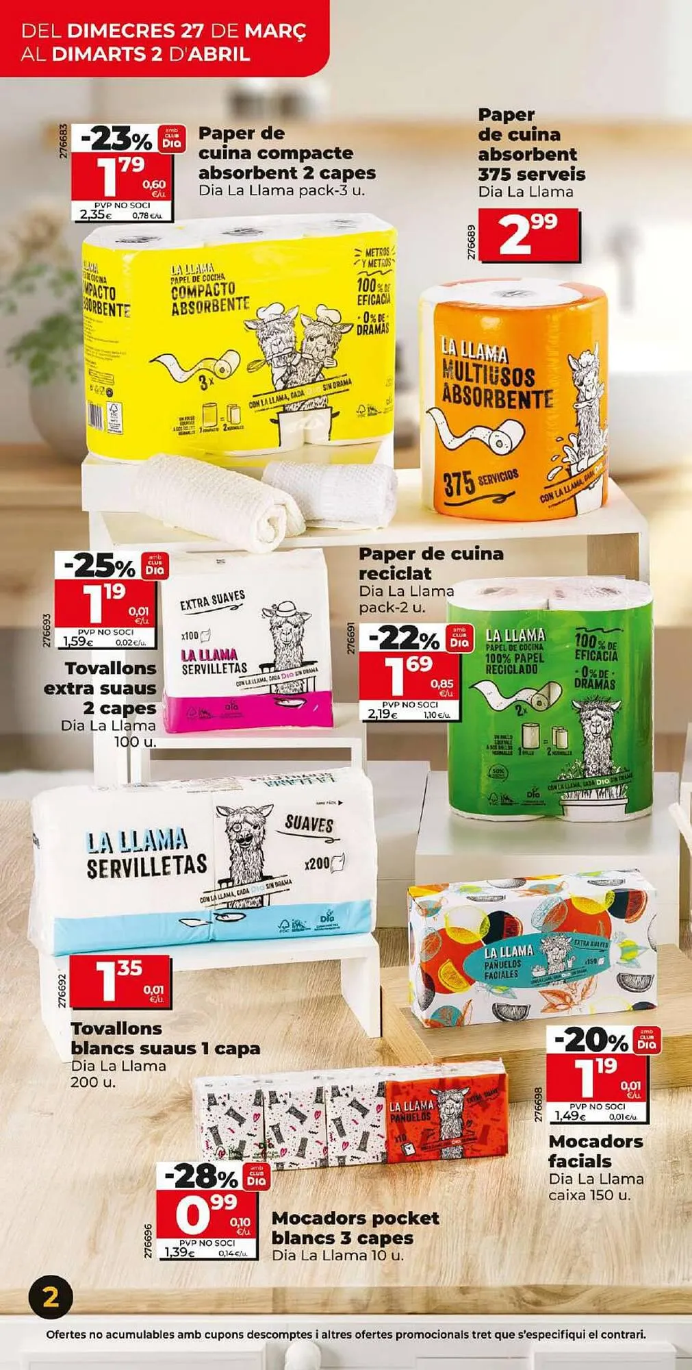 Catálogo de Folleto Dia 27 de marzo al 2 de abril 2024 - Página 2
