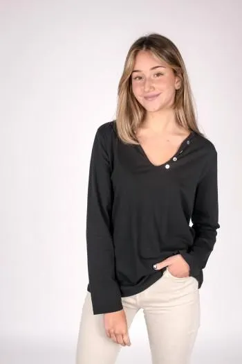 CAMISETA BURTLONG NEGRA