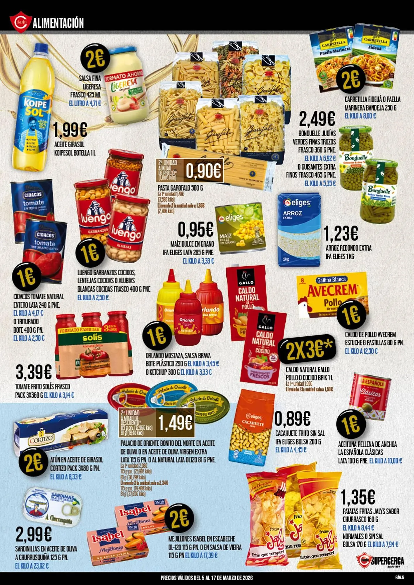 Catálogo de Folleto Claudio 5 de marzo al 17 de marzo 2026 - Página 5