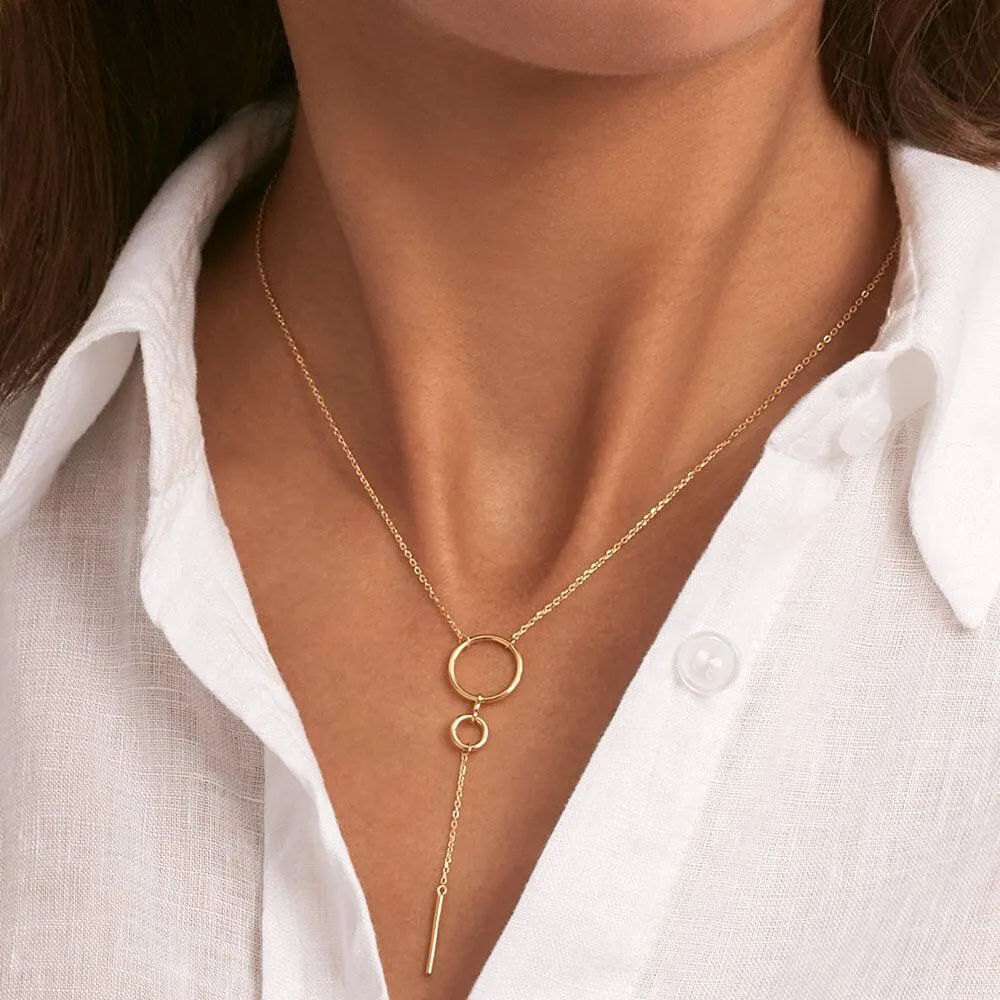 Collar largo PHILRING - Dorado